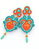 kolczyki soutache Jesień w stylu boho 3