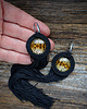 kolczyki soutache Kolczyki sutasz z motywem tygrysa 3