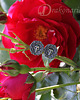 kolczyki wire wrapping Fleur de mort 9