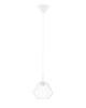 lampy wiszące Czarna lampa wisząca z pojedynczym źródłem światła KENITRA LOFT 4