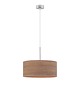 lampy wiszące Elegancka lampa wisząca do salonu z abażurem 40 cm SINTRA ECO 4