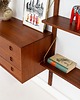 półki Regał systemowy tekowy, duński design, lata 60, produkcja: Dania 5