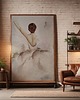 obrazy Balerina, ręcznie malowany obraz olejny Abstrakcja 70x50 cm 4