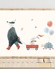 obrazy i plakaty do pokoju dziecięcego PLAKAT DLA DZIECKA ilustracja akwarelowa zwierzątka 2
