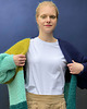 swetry damskie  100% Merino sweter na drutach 1