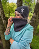 szale damskie Bandana zimowa Ciemny szary 3