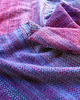 szale damskie UNIKAT szal dziergany (jak tkany) "Pink & Violet" 2
