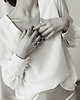 bluzki z długim rękawem damskie Gianna silk blouse white 6
