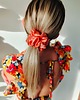 gumki do włosów Gumka jedwabna, scrunchie, frotka jasny łosoś MAXI 2