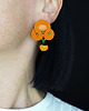 kolczyki soutache Dynie- jesienne kolczyki soutache 4