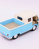 misie i maskotki Metalowa zabawka auto VW Bus| niebieski pastelow 3