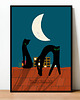 plakaty Plakat Fine Art giclee Dzikie koty. Polski New Look 2