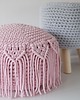 pufa dla dziecka Pufa Jellyfish różowa pink 1