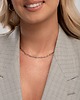 bransoletki - inne Srebrny naszyjnik o splocie paperclip Paraiso Ilyria 3