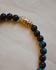 biżuteria męska Męska bransoletka, niebieskie tygrysie oko i onyks 4