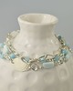 bransoletki z kamieni naturalnych Larimar - srebrna bransoletka 2