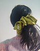 gumki do włosów SCRUNCHIE ręcznie malowana 3