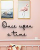 Ozdoby na ścianę Napis 3d Once upon a time dekoracja do pokoju dziecięcego 3