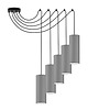 lampy wiszące Designerska lampa wisząca pająk VIZELA T5 4