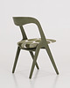 krzesła Krzesło zielone, duński design, lata 70, produkcja: Dania 3
