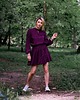 sukienki mini damskie Sukienka Sofie Maroon 3