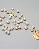 korale Sautoir /white pearls/  naszyjnik 4