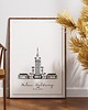 plakaty Plakat Architektura - Warszawa - Pałac Kultury 1