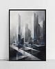 plakaty Plakat Miasto abstrakcja 3
