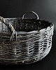 kosze do przechowywania Niski wiklinowy kosz 2