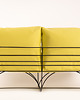 sofy i szezlongi Sofa ogrodowa tarasowa Fibonacci żółta 1