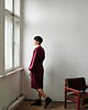 sukienki midi damskie Sukienka MUNA / burgundy 4