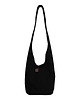 torby XXL Czarna torba hobo w stylu boho / vegan 6