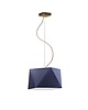 lampy wiszące Lampa wisząca do salonu z diamentowym kloszem DALI 7