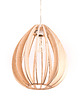 lampy wiszące Drewniana lampa industrialna sufitowa ABAŻUR HIT 1