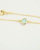 bransoletki złote 16k Gold Plated Framed Mint Glass Bracelet 1