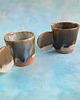 filiżanki Dwie ręcznie robione eramiczne filizanki do espresso 4
