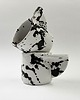 kubki Kubek #06 /white and black, 100ml/ z serii Architecture 8