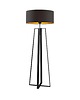 lampy podłogowe Lampa podłogowa z cylindrycznym abażurem MOSS GOLD 4
