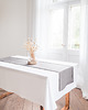 obrusy i serwetki Lniany bieżnik Heavy Linen TRUE GRAY 1