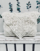 dodatki ślubne Chusta ślubna handmade ręcznie robiona miękka elegancka biała 6