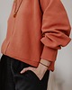 bluza bez kaptura damska Bluza POLLY / peach 2