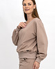bluza bez kaptura damska Bluza ,,LUCCY"  Capucino 2