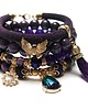 bransoletki z kamieni naturalnych Purple /17.11.25/ set 1
