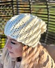 czapki damskie Beanie handmade 2