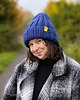 czapki damskie Wełniana czapka zimowa peruvian WOOLY ultramaryna 1
