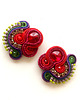 kolczyki soutache Sutaszowe kolczyki FARO _ KOLEKCJA 2025 2