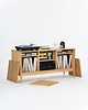 komody i szafki TONN 150 - szafka pod gramofon, lite drewno dębowe 6