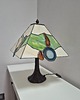 lampy stołowe Lampa witrażowa z dużymi minerałami 5