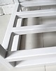 ławki Siedzisko ławka loft z półką na buty metalowa 8