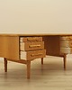 biurka Biurko dębowe, duński design, lata 60, designer: Henning Kj 2